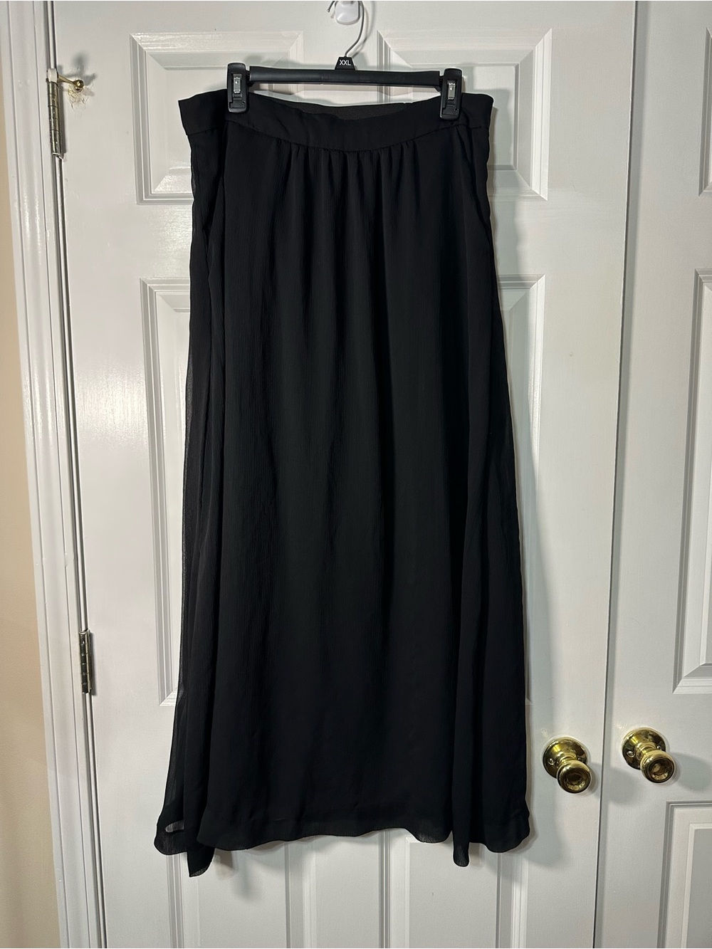 GAP Black Maxi Skirt - Flowing A-Line